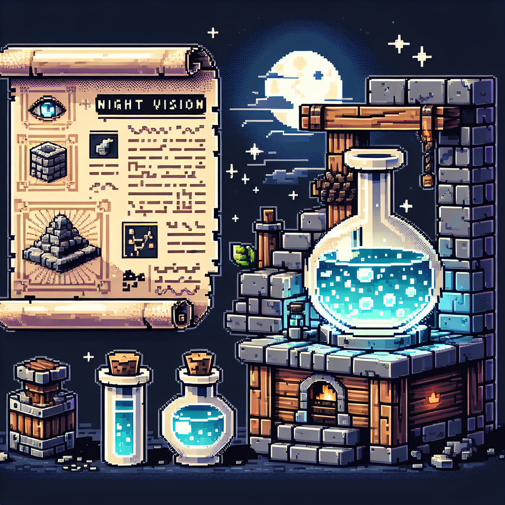 Exploring the Secrets of Night Vision Potions in Minecraft