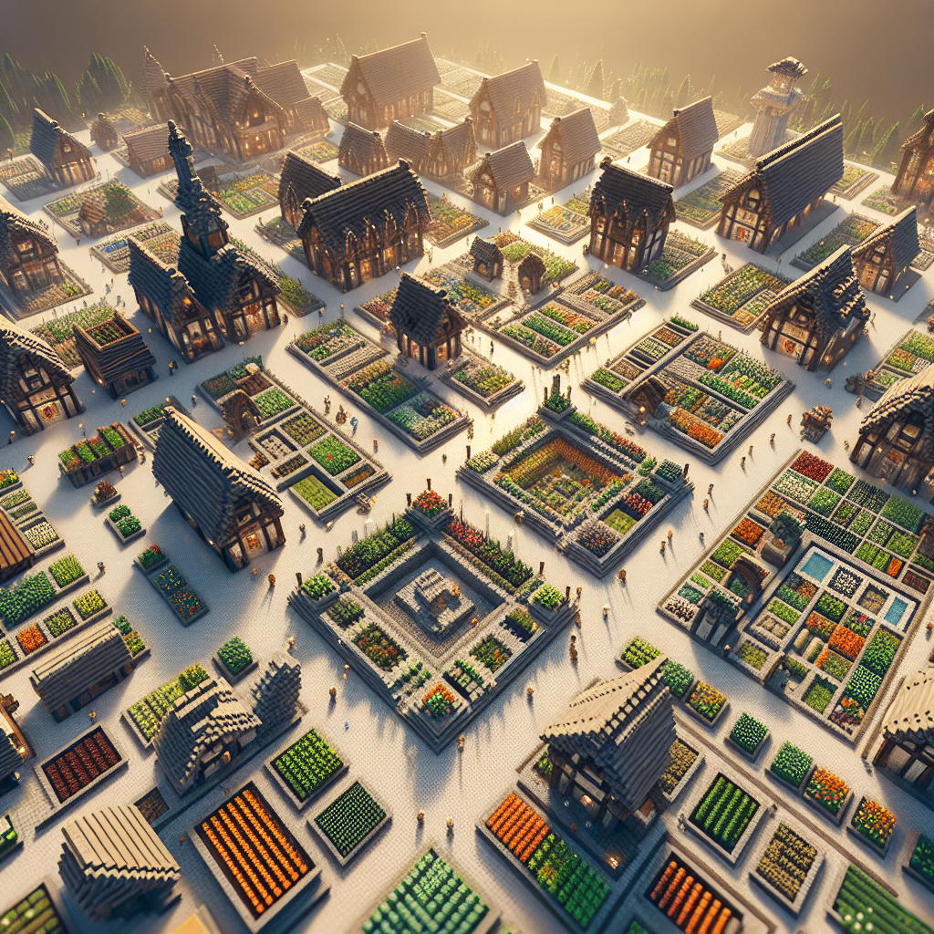 Exploring the Charming Details of Minecraft's Village Structures