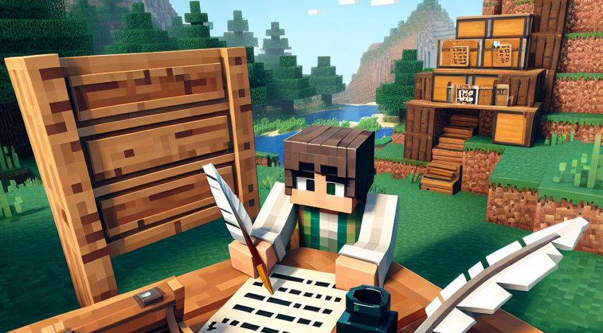 Exploring the Art of Writing in Minecraft: From Signs to Books